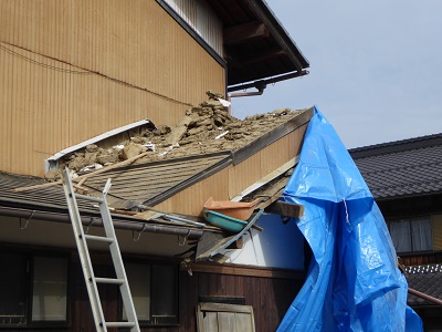 屋根施工例